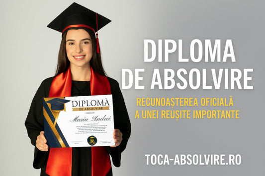 Diploma de absolvire – Recunoașterea oficială a unei reușite importante
