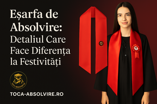 Eșarfa de Absolvire: Detaliul Care Face Diferența la Festivități