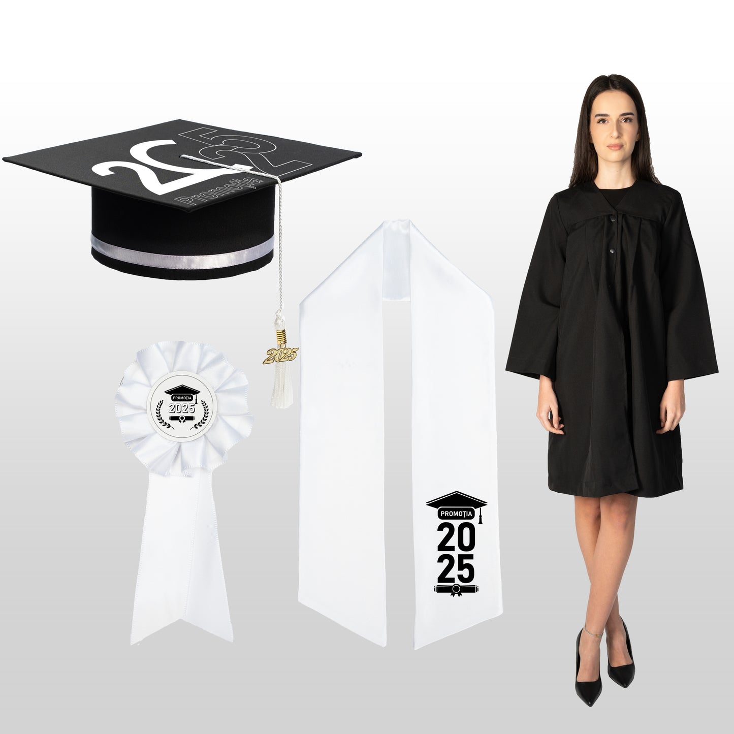 Robă, Tocă, Eșarfă, Cocardă - Personalizate standard - 2025