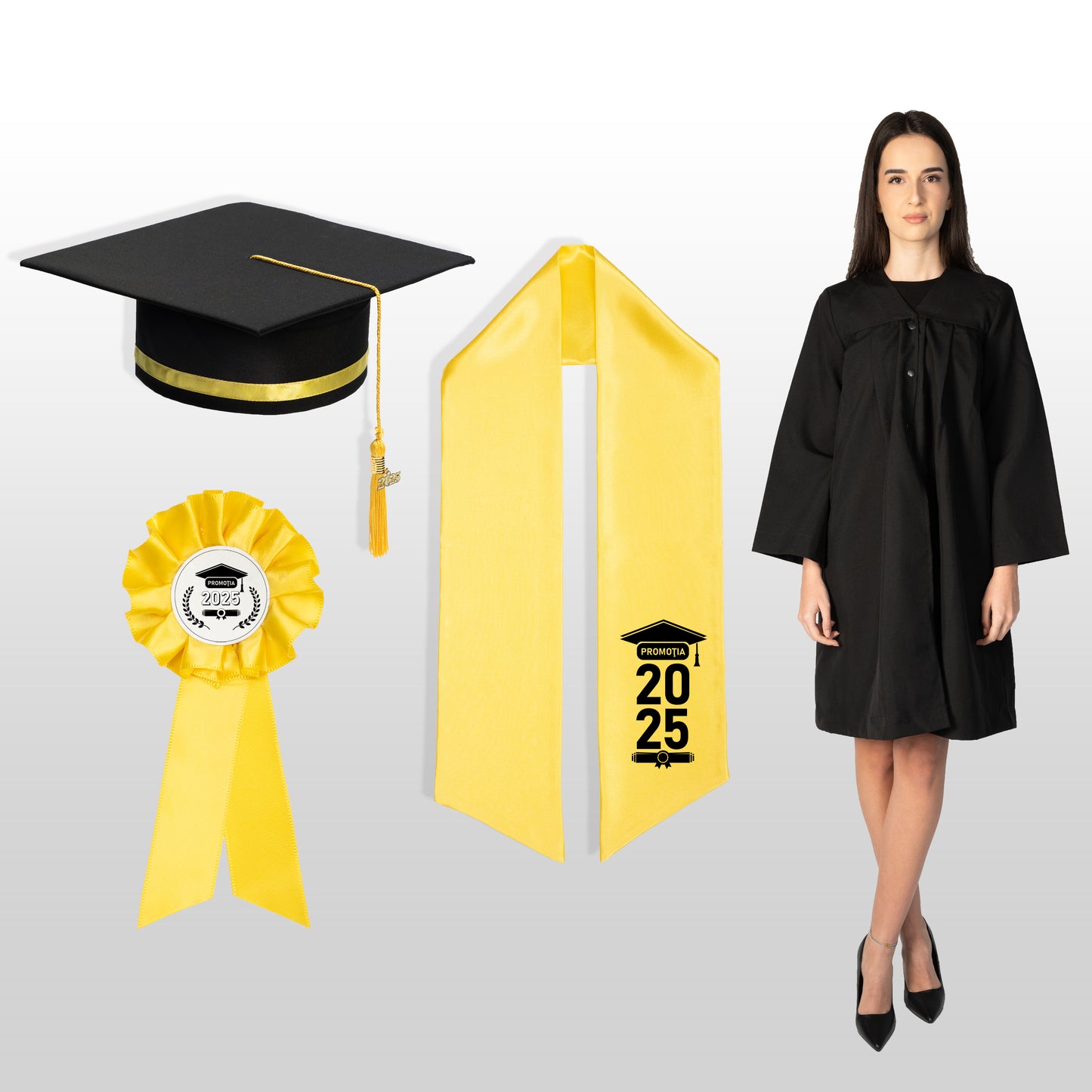 Robă, Tocă, Eșarfă, Cocardă - Personalizate standard - 2025