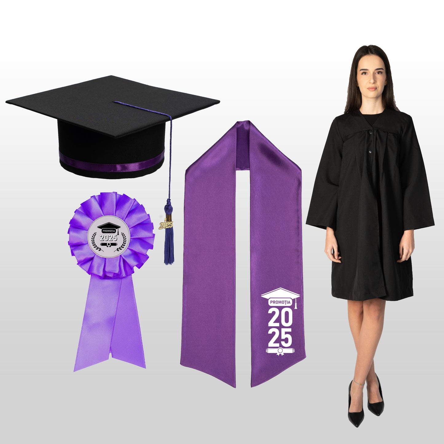 Robă, Tocă, Eșarfă, Cocardă - Personalizate standard - 2025