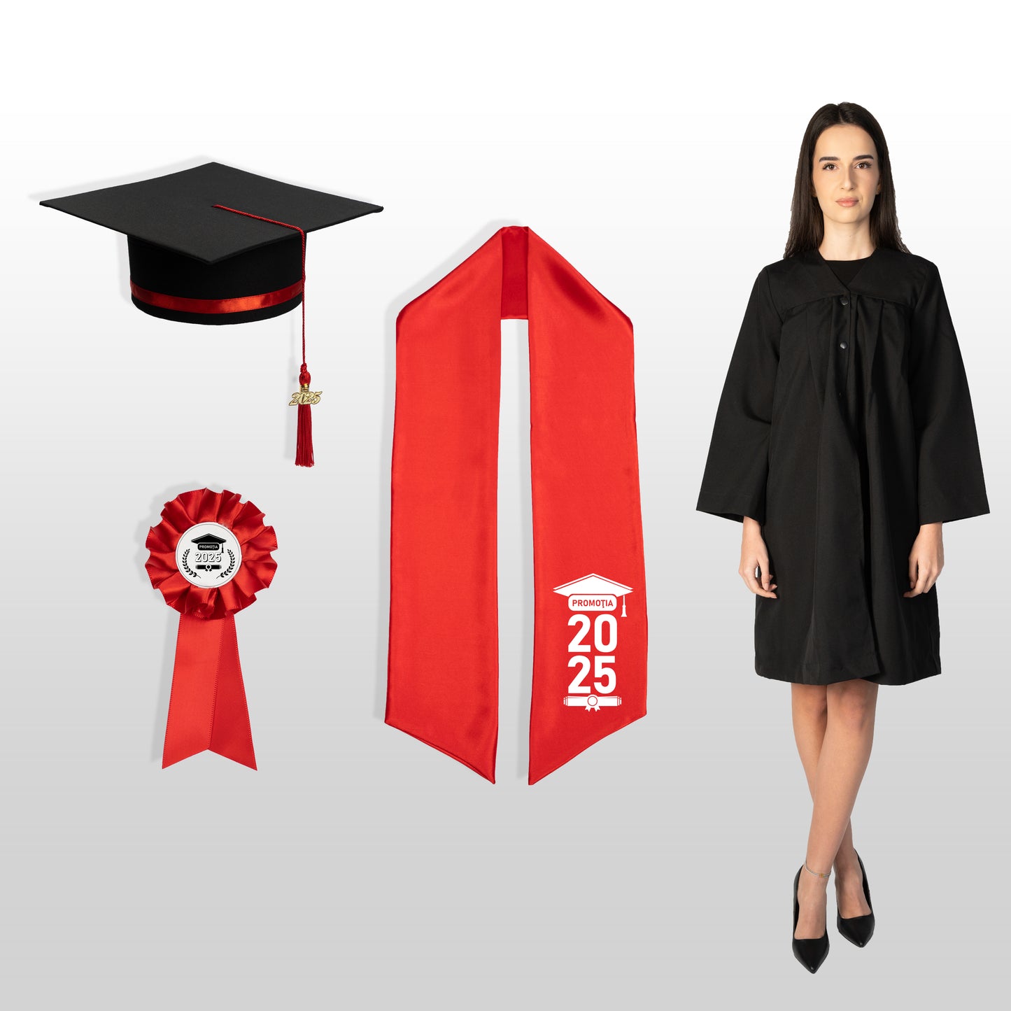 Robă, Tocă, Eșarfă, Cocardă - Personalizate standard - 2025