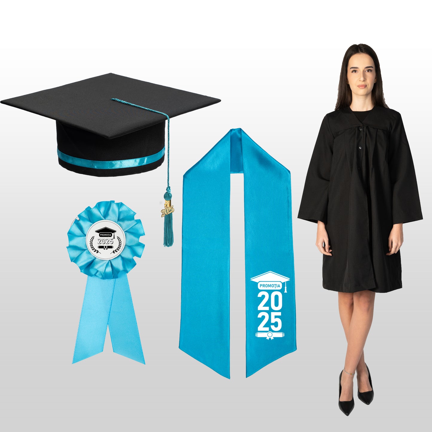 Robă, Tocă, Eșarfă, Cocardă - Personalizate standard - 2025