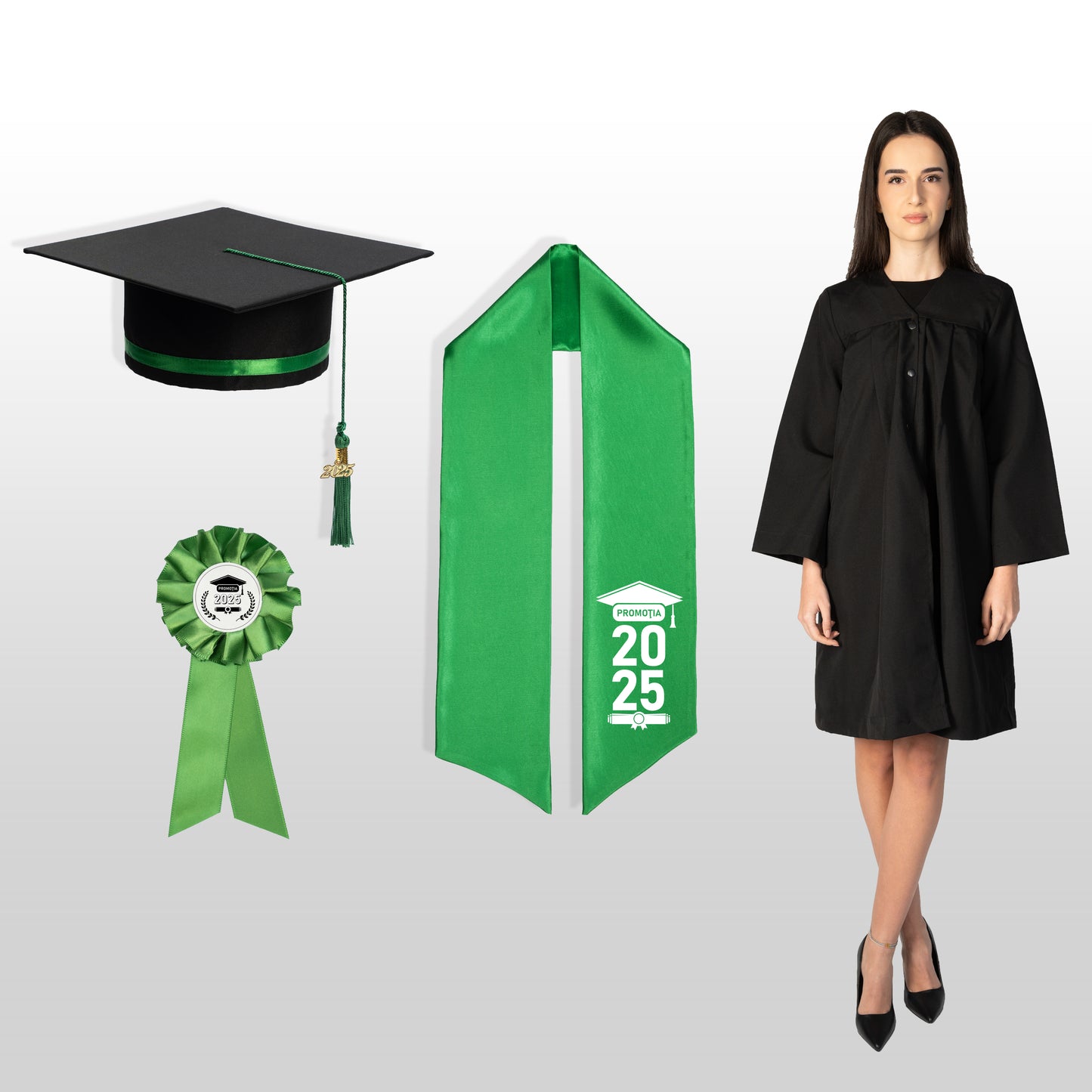 Robă, Tocă, Eșarfă, Cocardă - Personalizate standard - 2025
