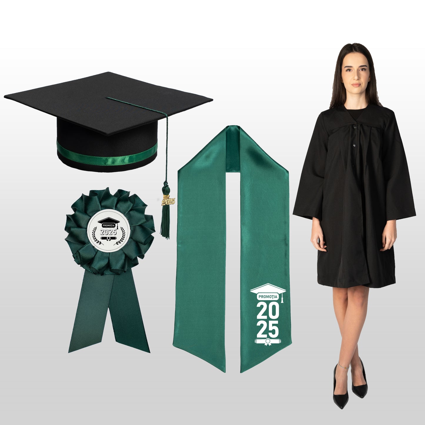 Robă, Tocă, Eșarfă, Cocardă - Personalizate standard - 2025