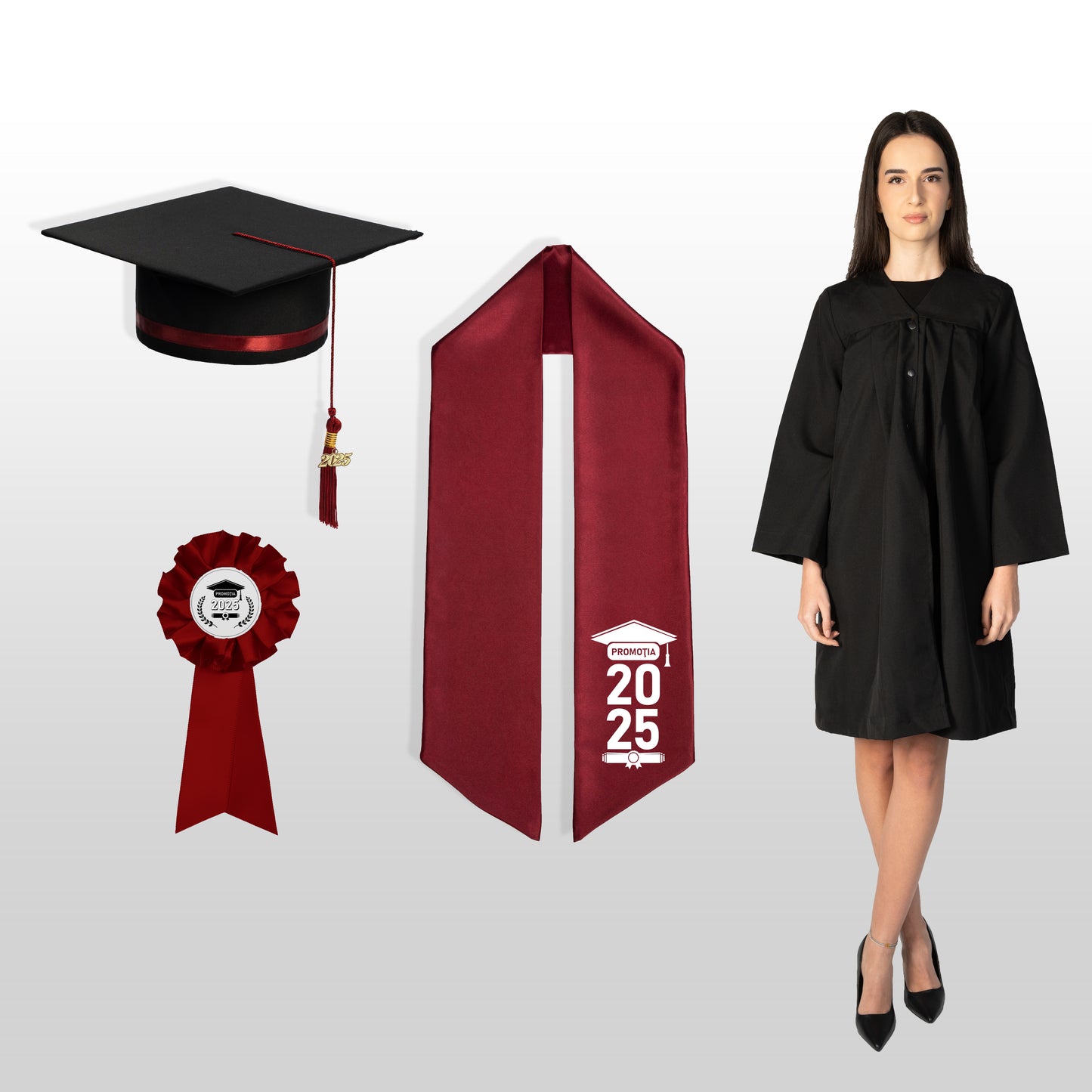 Robă, Tocă, Eșarfă, Cocardă - Personalizate standard - 2025