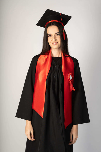 Pachet Roba, tocă, eșarfă și cocardă cu personalizare completă