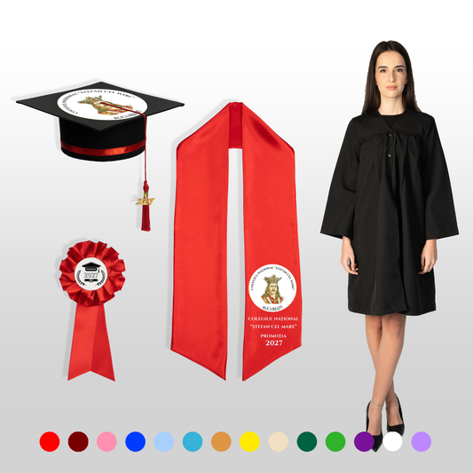 Roba, Tocă, Eșarfă și Cocardă - Personalizate complet