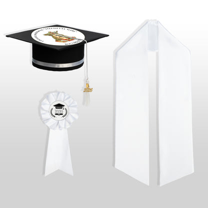 Tocă, Eșarfă și Cocardă - Personalizate Complet