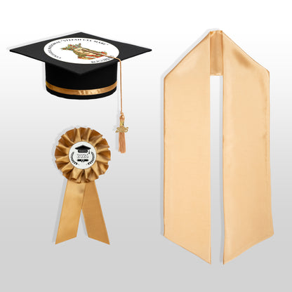 Tocă, Eșarfă și Cocardă - Personalizate Complet