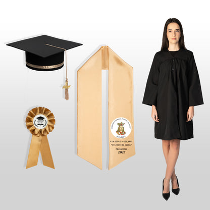 Roba, Tocă, Eșarfă și Cocardă - Personalizate complet