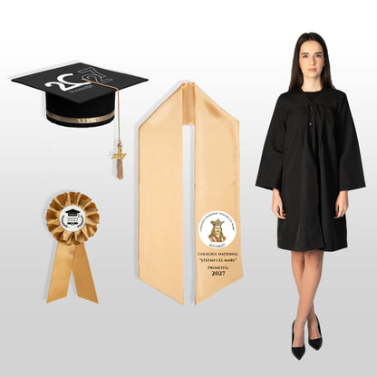 Roba, Tocă, Eșarfă și Cocardă - Personalizate complet