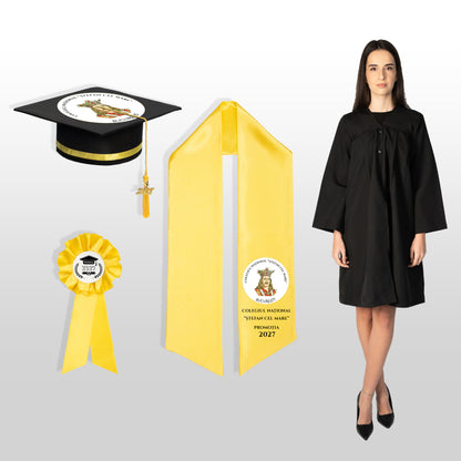 Roba, Tocă, Eșarfă și Cocardă - Personalizate complet