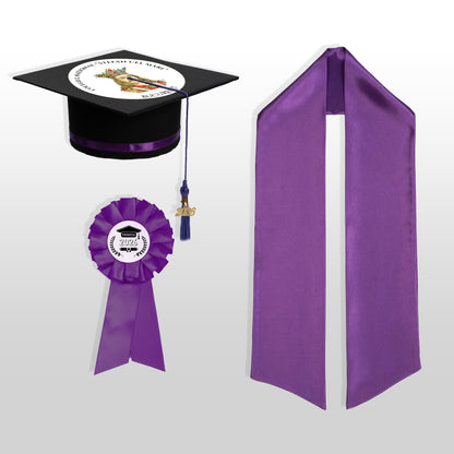 Tocă, Eșarfă și Cocardă - Personalizate Complet