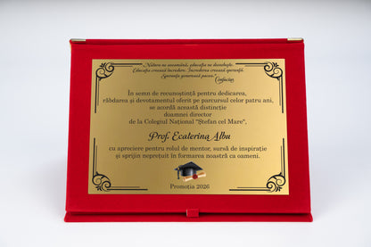 Plachetă Onorifică