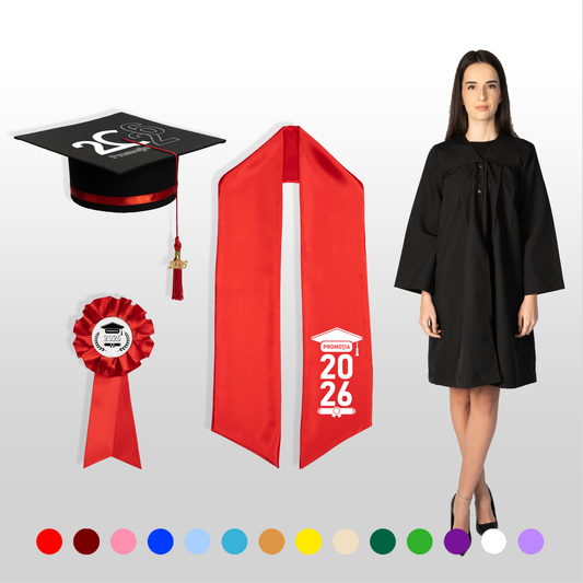 Robă, Tocă, Eșarfă, Cocardă - Personalizate standard - 2026