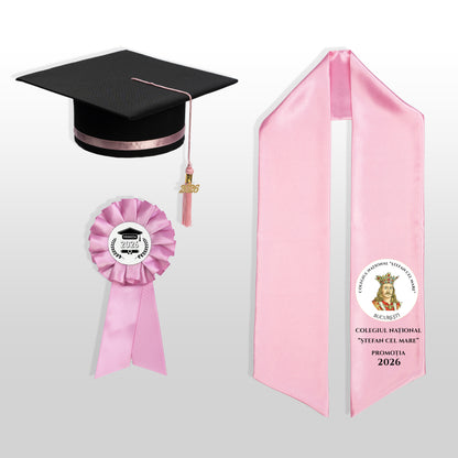 Tocă, Eșarfă și Cocardă - Personalizate Complet