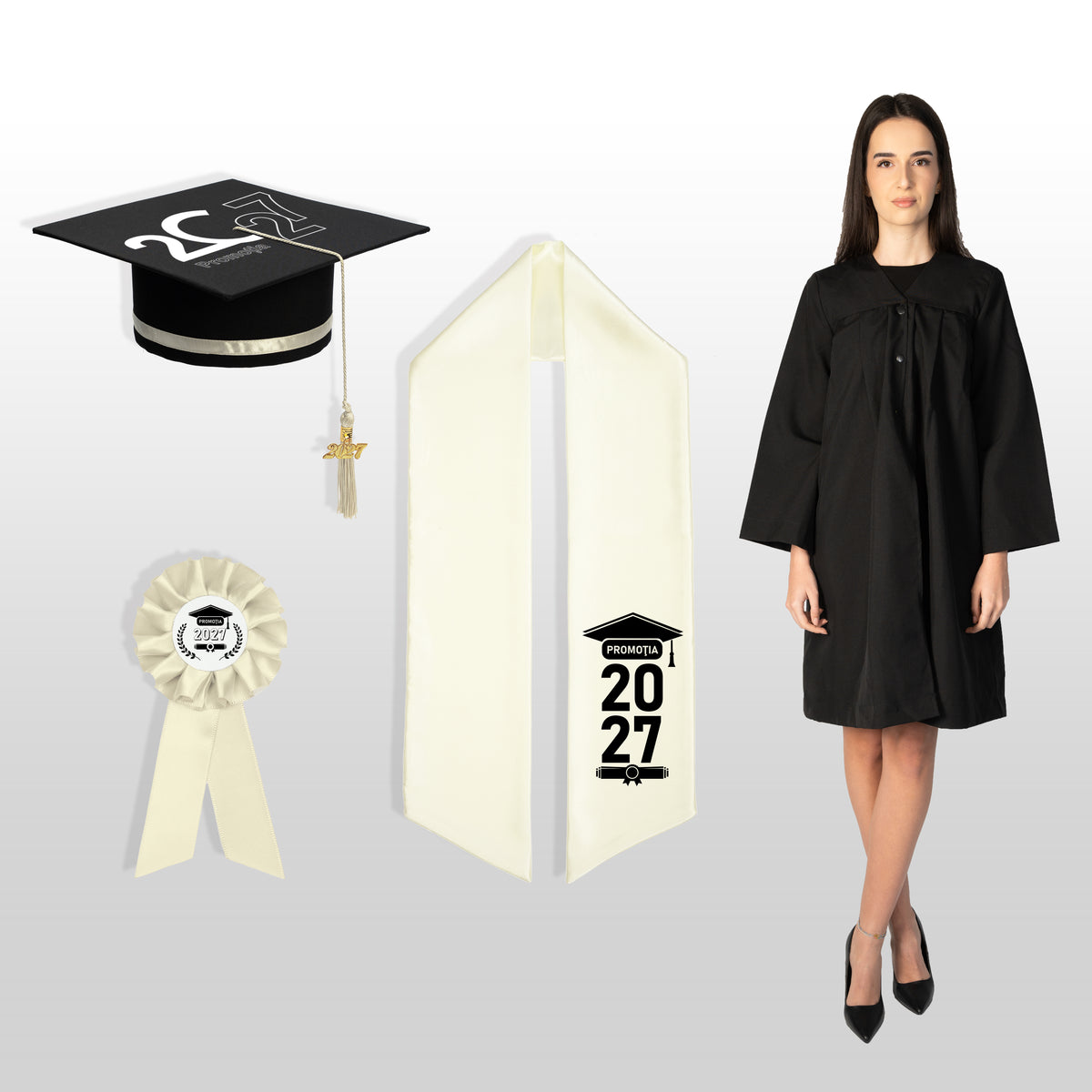 Robă, Tocă, Eșarfă, Cocardă - Personalizate standard - 2027