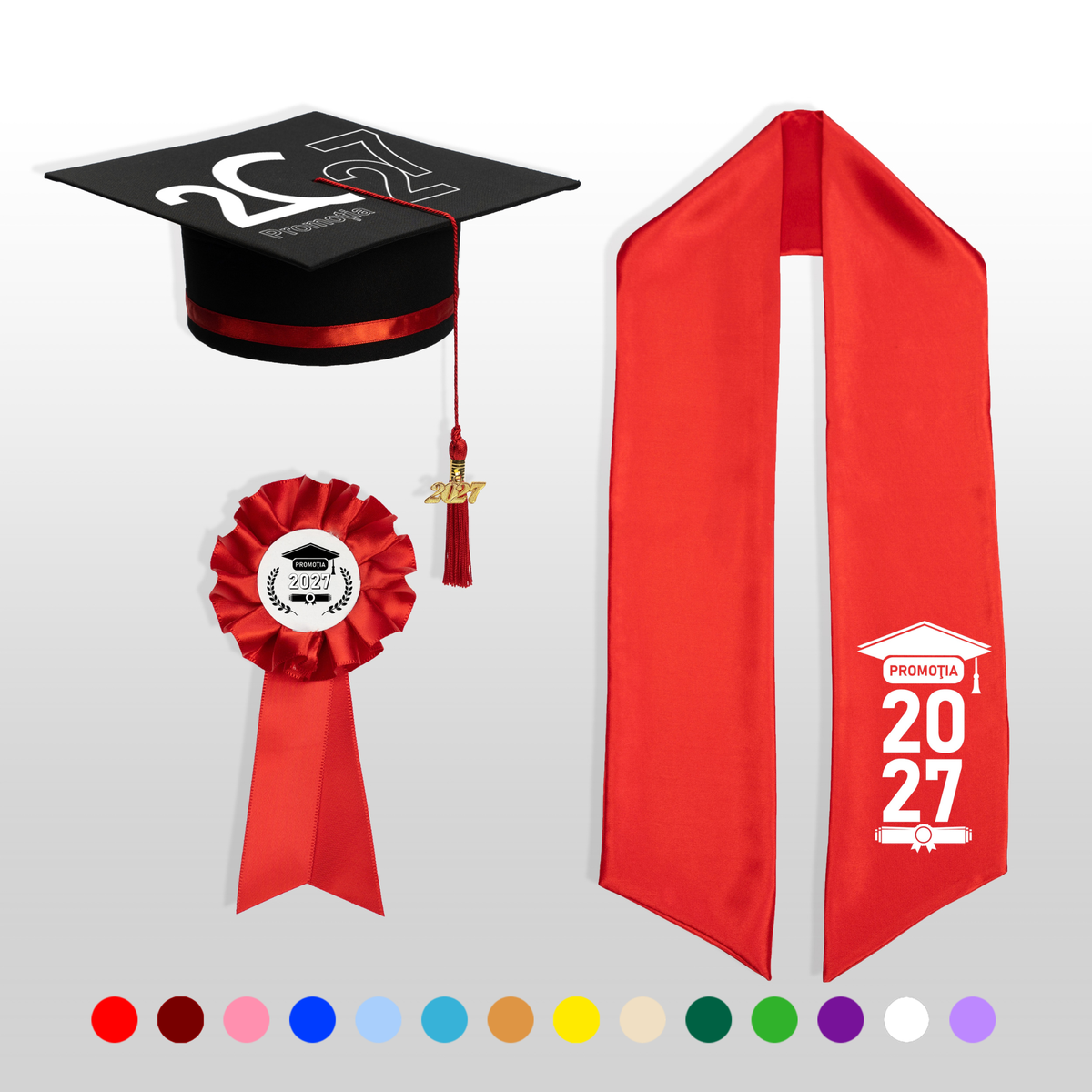 Tocă, Eșarfă și Cocardă - Personalizate Standard - 2027