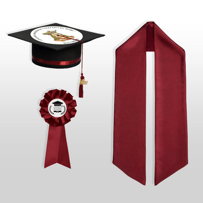 Tocă, Eșarfă și Cocardă - Personalizate Complet